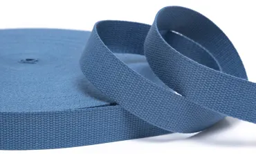 Gurtband 30 mm Baumwolle - Jeansblau