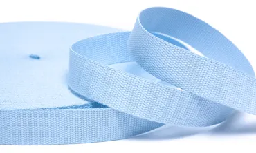 Gurtband 30 mm Baumwolle - Hellblau