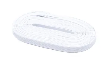 Gummiband 6 mm - Weiss