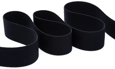 Gummiband 30 mm - Schwarz