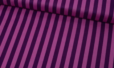 Baumwolle Tula Pink - Tent Stripes Pink Pflaume