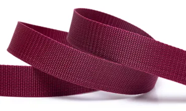 Gurtband 30 mm Polypropylen - Weinrot