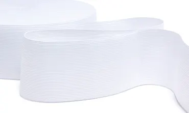 Gummiband 80 mm - Weiss