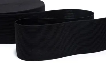 Gummiband 80 mm - Schwarz