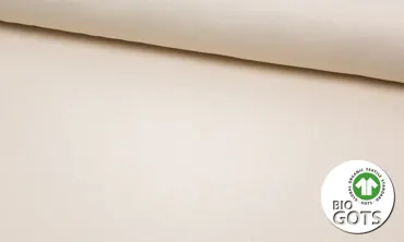 BIO French Terry Brushed - Natur