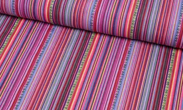 Jacquard - Tribal Multicolor Pink