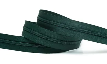 Reissverschluss 4 mm Uni - Tannengrün