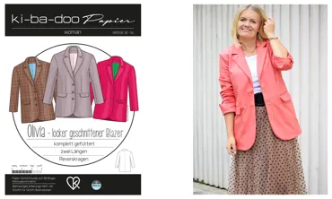 Schnittmuster ki-ba-doo Woman - Olivia Blazer