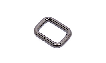 Schlaufe 20 mm stark - Gun Metal