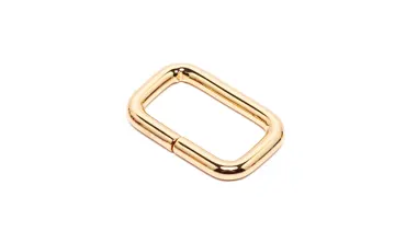 Schlaufe 25 mm stark - Light Gold