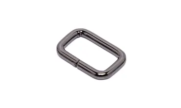 Schlaufe 25 mm stark - Gun Metal