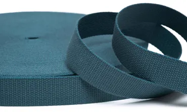 Gurtband 30 mm Baumwolle - Petrol