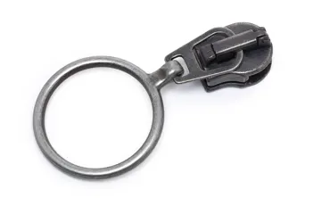 Gleiter Metallic 6 mm Altsilber - Ring gross