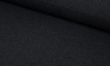 French Terry Brushed Eike - Anthrazit meliert