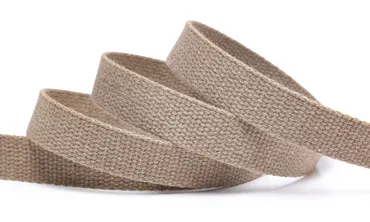 Gurtband 20 mm Baumwolle - Beige meliert
