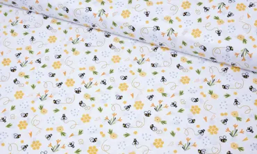 Baumwollstoff - Bienchen sumsum