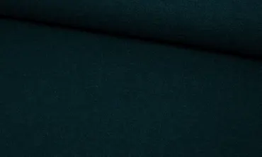 Bouclé Stoff Uni - Dark Petrol
