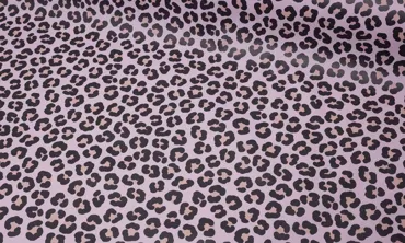 Regenjackenstoff - Leoprint Rosa