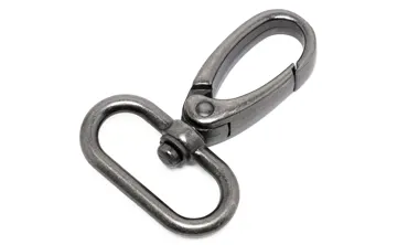 Karabiner 25 mm - Altsilber