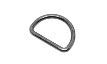 D-Ring 25 mm - Altsilber