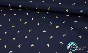 Badeanzugstoff nicht elastisch - Tiny Bananas Navy