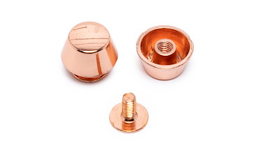Bodennägel konisch 10 mm geschraubt - Rose Gold Pack à 10 Stk.