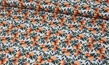 Canvas - Sonnengarten Orange Bliss