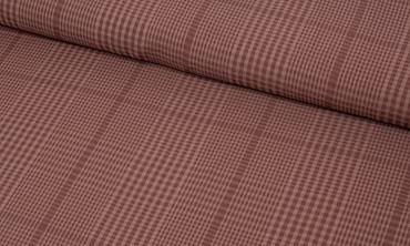 TENCEL™ Lyocell - Two-tone Plaid Marron
