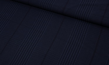 TENCEL™ Lyocell - Two-tone Plaid Navy