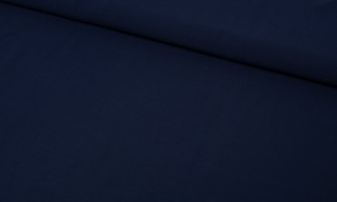 Viskose Uni Stoff - Navy