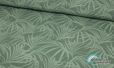 Badehosenstoff - Palmblätter Olive