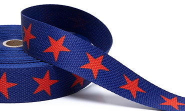 Gurtband 30 mm - Big Star Ultramarine Rot