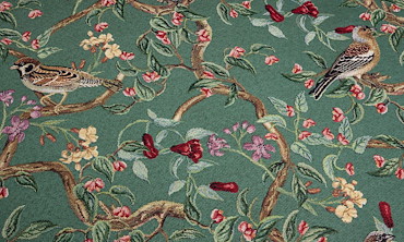 Gobelin - Birds Paradise Altgrün