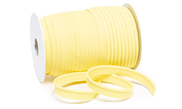Paspelband 10 mm - col 007 Zitronengelb